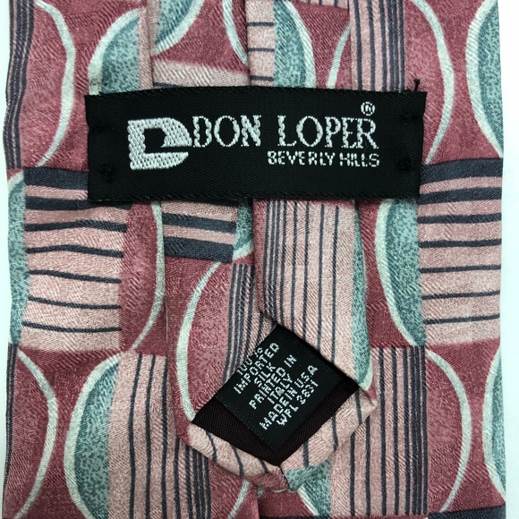 DON LOPER Beverly Hills Silk Tie - Picture 4 of 4